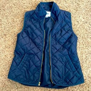Old Navy Blue Lightweight Puffer Vest